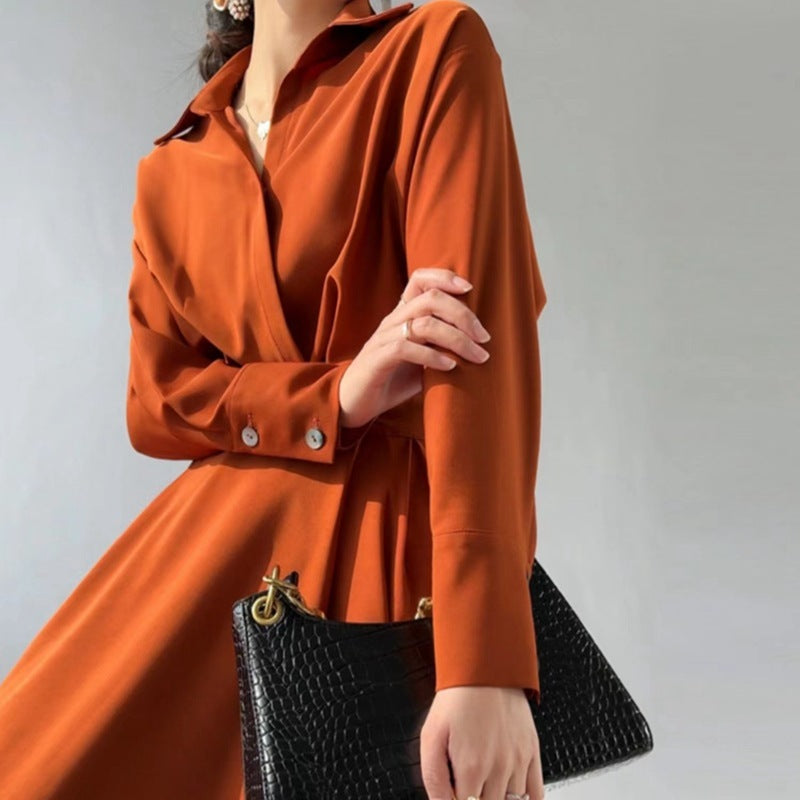 Fashionable All Match French Classic Style Dress