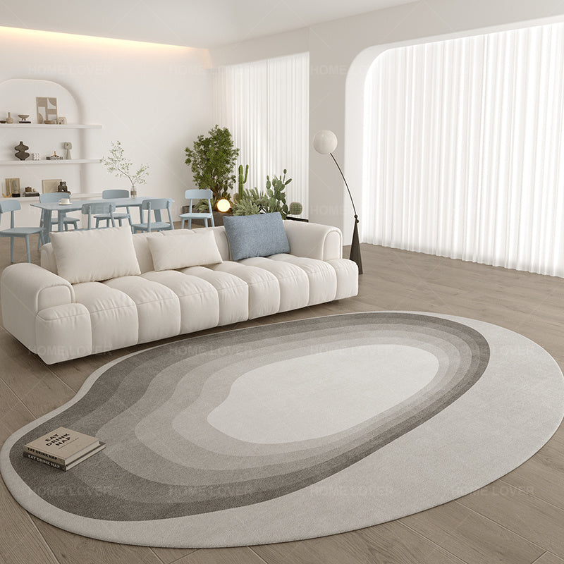 Irregular Shaped Simple Bedroom Household Carpet