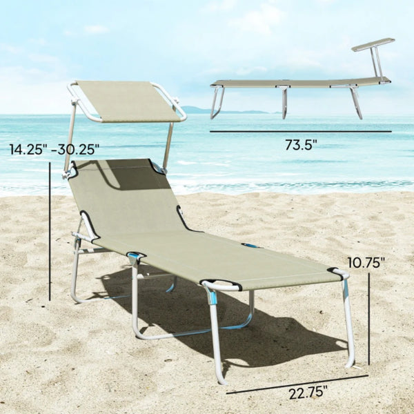 Folding Chaise Lounge Pool Chairs