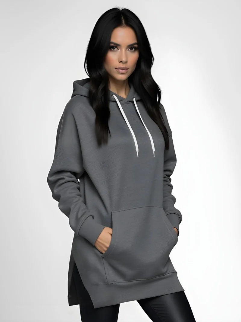 Women's Mouse Bag With Shoulder Sleeve Hooded Casual Sweatshirt