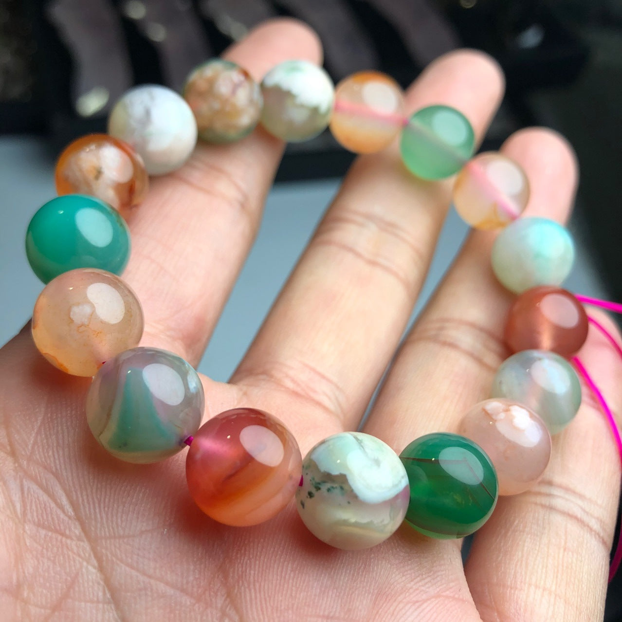 Women's Fashion Natural Personality Agate Bracelet