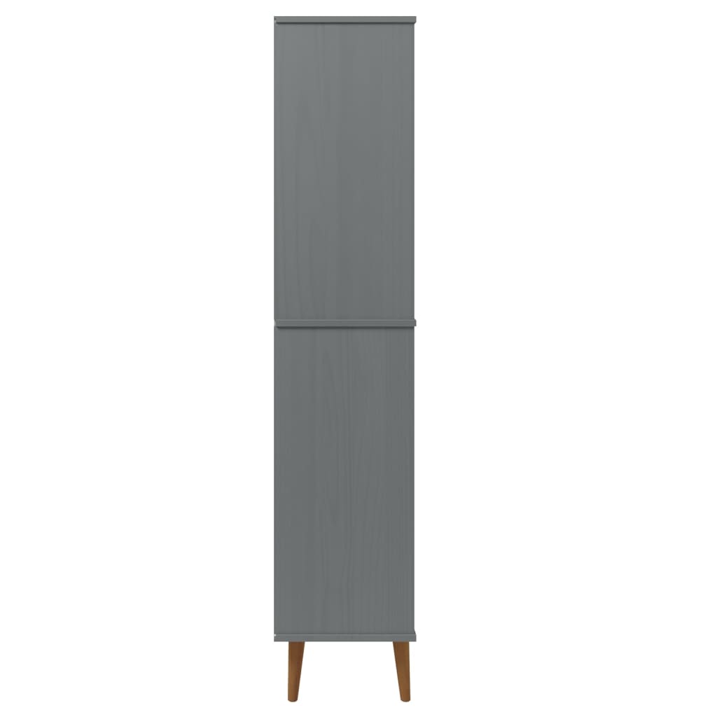 bookshelf MOLDE 85x35x170.5 cm solid pine wood