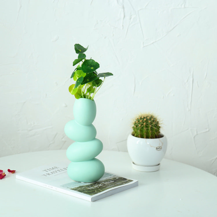 Simple Ceramic Hydroponic Vase Decoration Ornaments