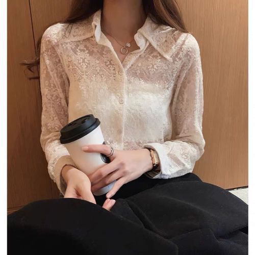 New Design White Shirt, Fashionable Western Style Small Shirt With Long Inside