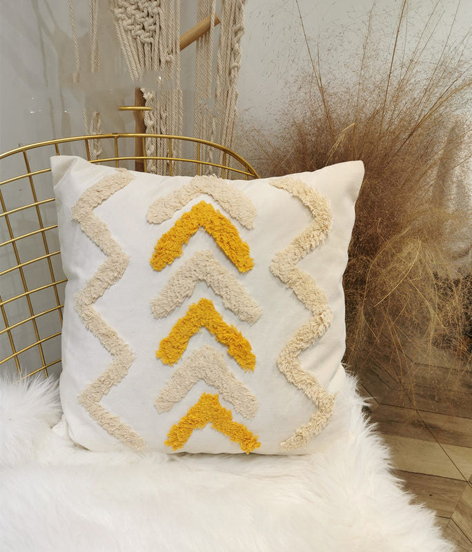 Nordic Moroccan Tufted Dot Pillow Cover Home Pillow Cushion