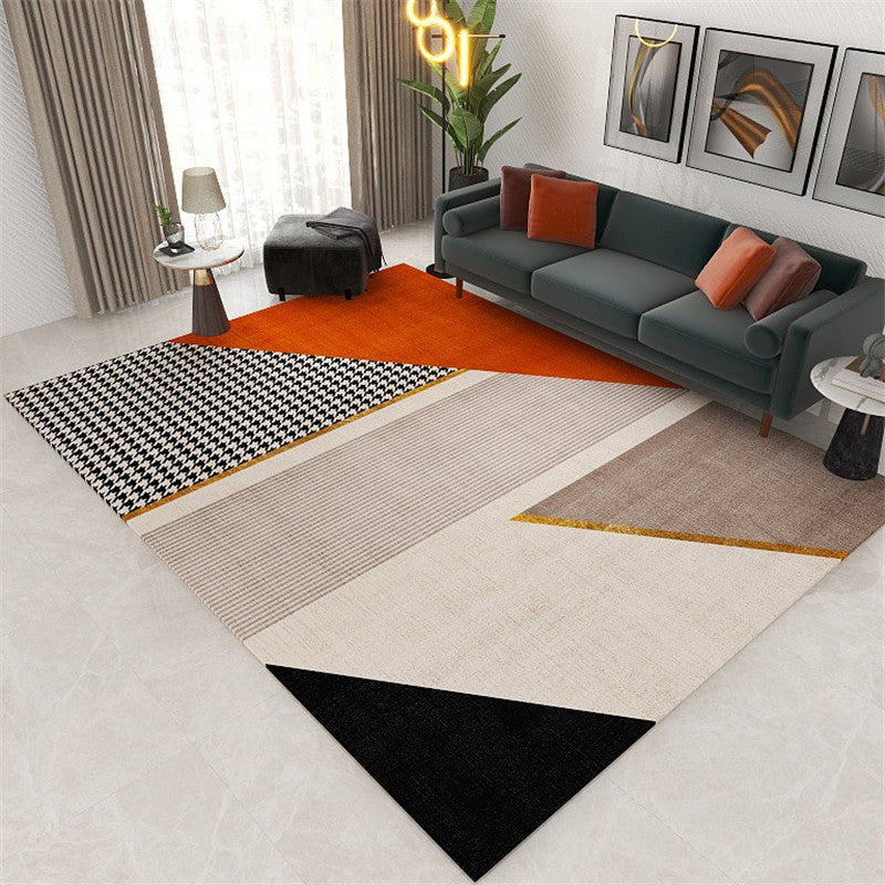 Nordic Carpet Living Room Coffee Table Sofa Full Carpet Bedroom Bedside Bed End Household Floor Mats Home Entrance Floor Mats