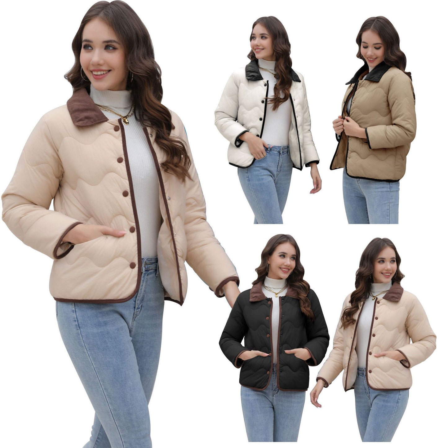 Cotton Coat Lightweight Cotton Jacket Classic Style