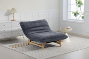 Bean Bag Chair For Adults ,Accent Armless Lazy Sofa, Casual Single Sofa, Corduroy Fabric, For Living Room And Bedroom , With Backrest, Single Seat