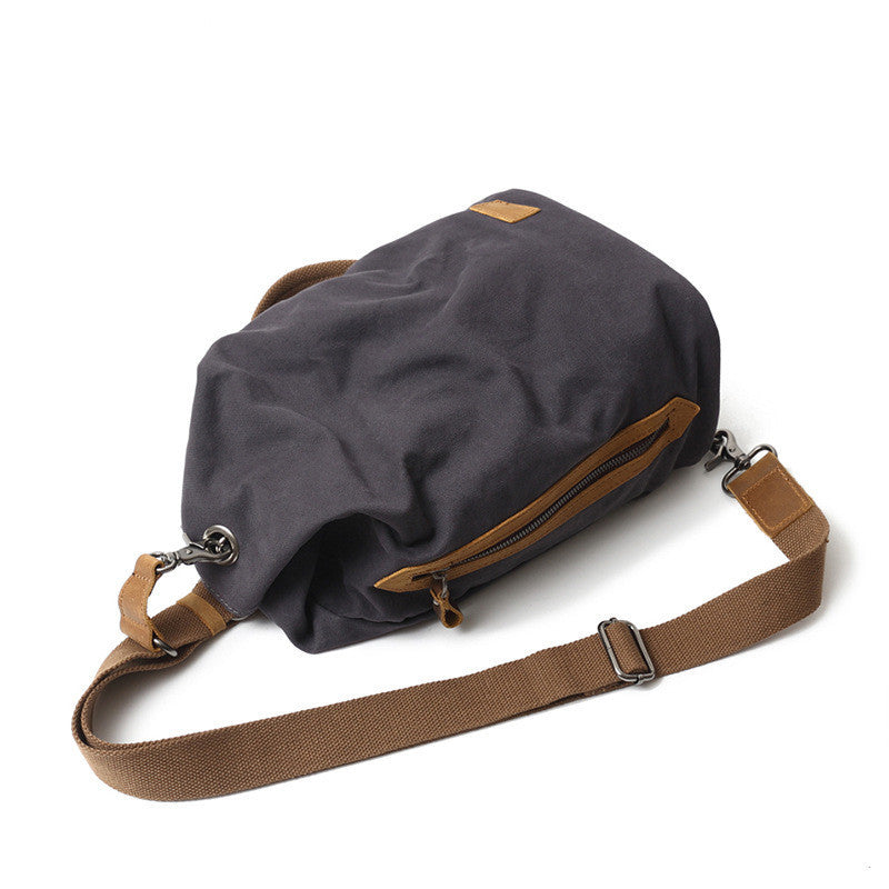 Retro Canvas Bag Men's Messenger Shoulder Bag