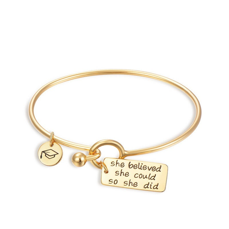 Graduation season commemorative bracelet