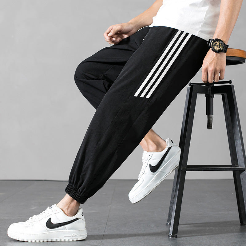 Men's Ice Silk Fashion And Comfort SWeatpants