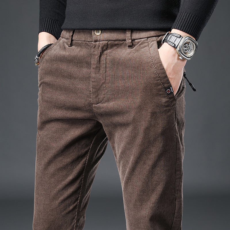 Corduroy Trousers For Men In Autumn And Winter