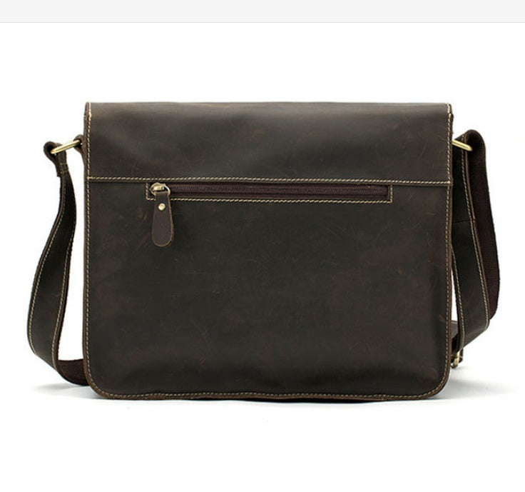 Leather Vintage Messenger Bag