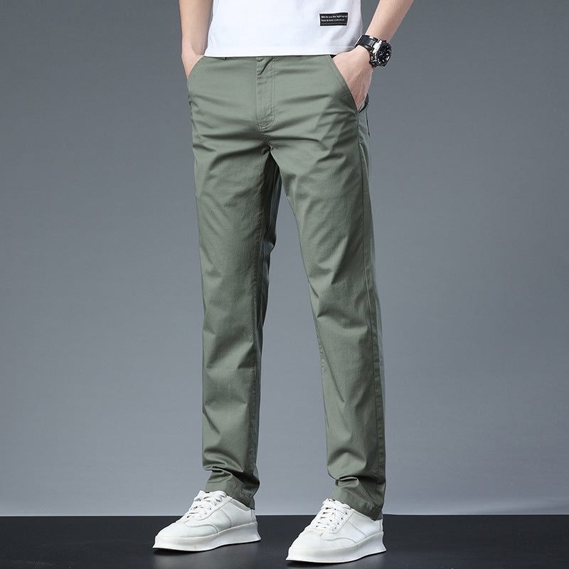 Pants High-end Casual Pants Men's Cotton Grey