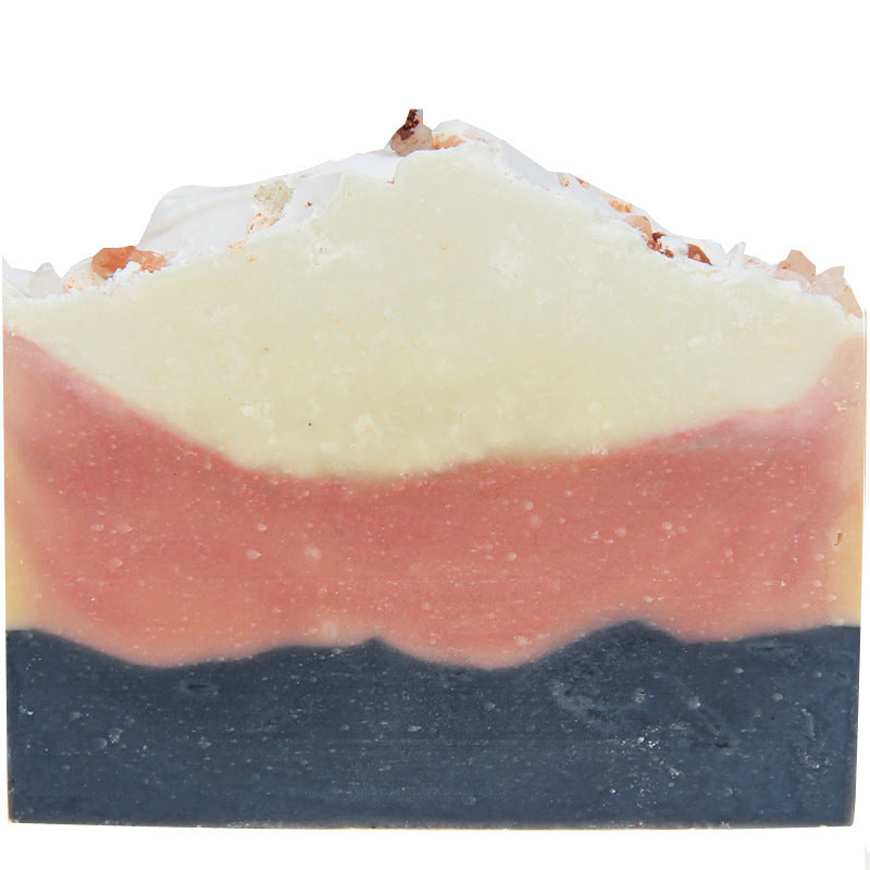 Sea salt handmade soap cleansing