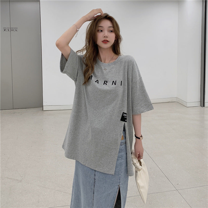 Casual Top T-shirt With Short Sleeves Women