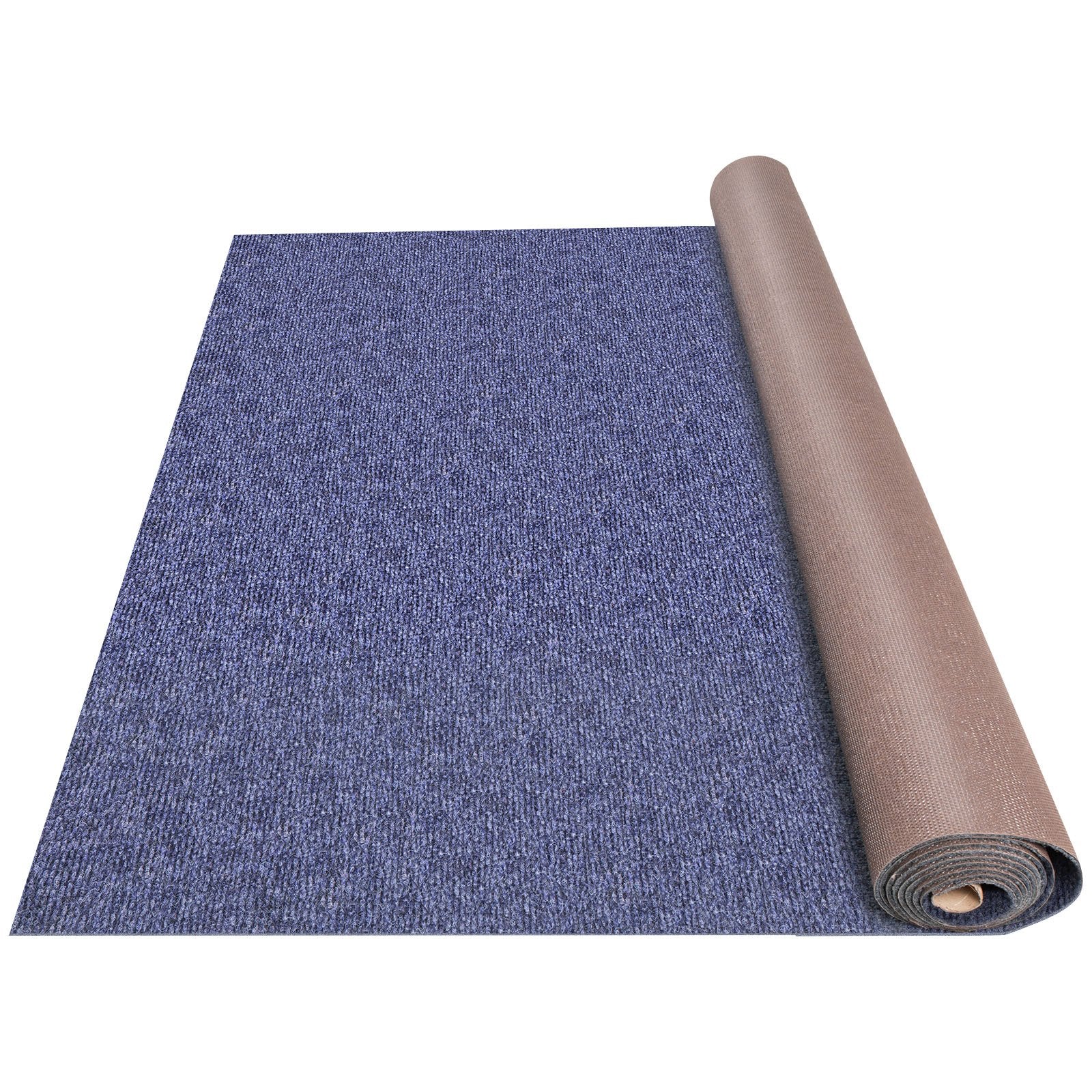 Deep Blue Marine Carpet 6 Ft X 13.1 Ft Marine Carpeting Marine Grade Carpet For Boats With Waterproof Back Outdoor Rug For Patio Porch Deck Garage Outdoor Area Rug Runner Non-Slide Porch Rug