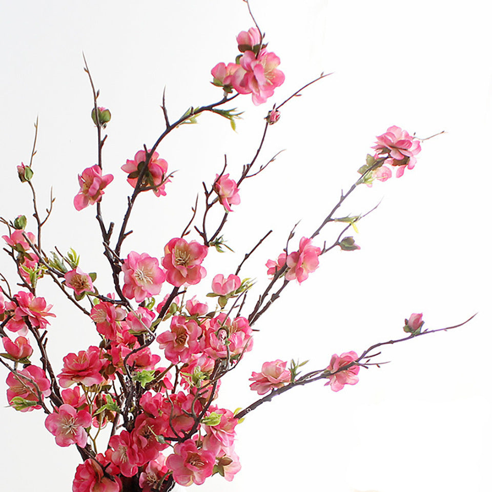 Long 26-head Artificial Wintersweet Branch Fake Flower Soft Decoration