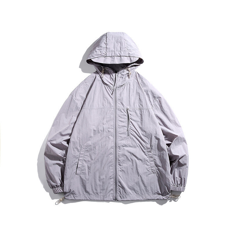 Sun Protection Clothing Men And Women Couple Ice Silk Thin Mountain Outdoor UPF50 Sun Protection Jacket