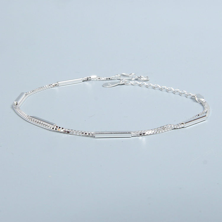 925 Sterling Silver Stick Bracelet