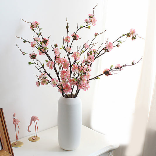 Long 26-head Artificial Wintersweet Branch Fake Flower Soft Decoration