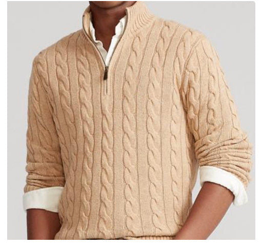 New Men's Warm Thick Needle Turtleneck Sweater Men