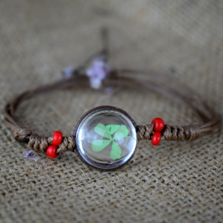 Dried Flower Starry Necklace