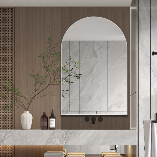 24x36 Inch Vaulted Recessed Metal Frame Bathroom Wall Cabinet With Mirror And Adjustable Shelf Unavailable Platforms- Temu