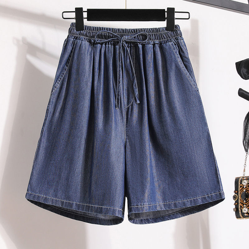 Lyocell Denim Shorts For Women Summer New