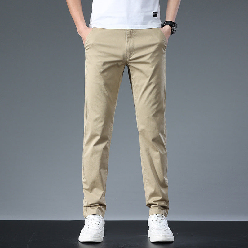 Pants High-end Casual Pants Men's Cotton Grey