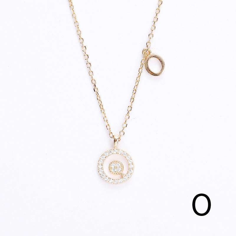 English alphabet necklace