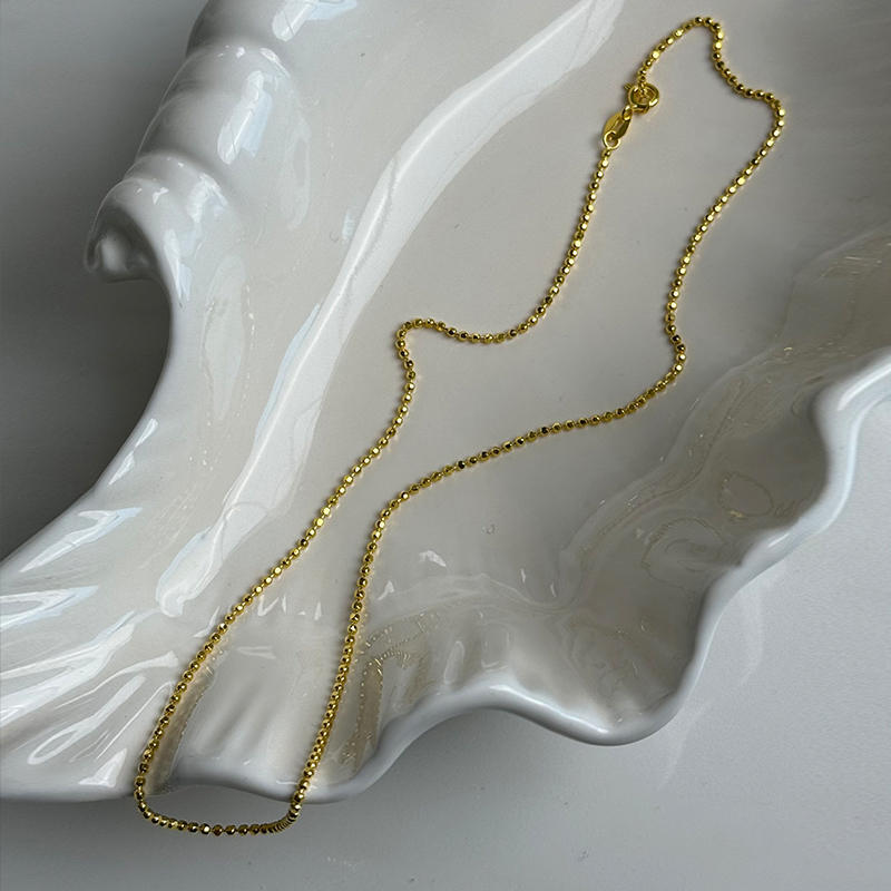 Natural Baroque Petal Pearl Pendant Necklace