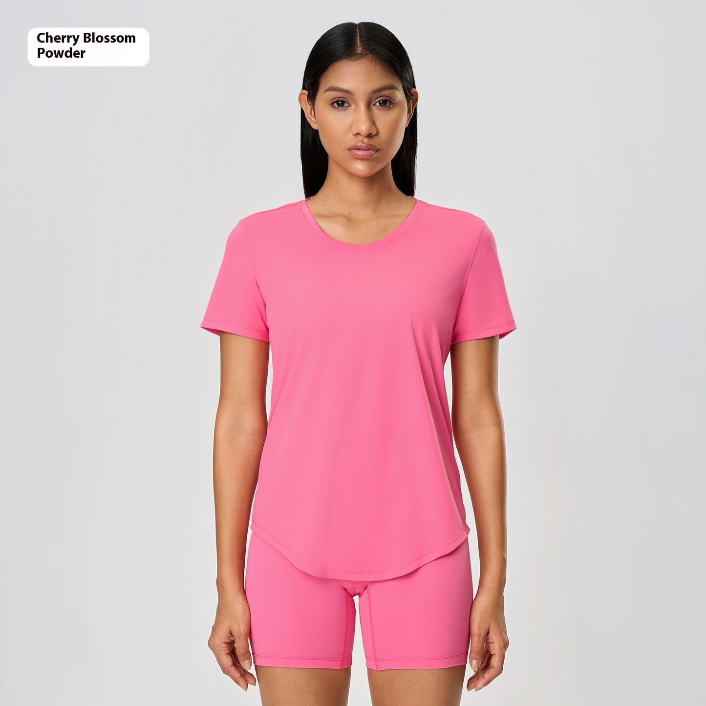 Summer Thin Loose Yoga Short Sleeve Women's Brushed Breathable