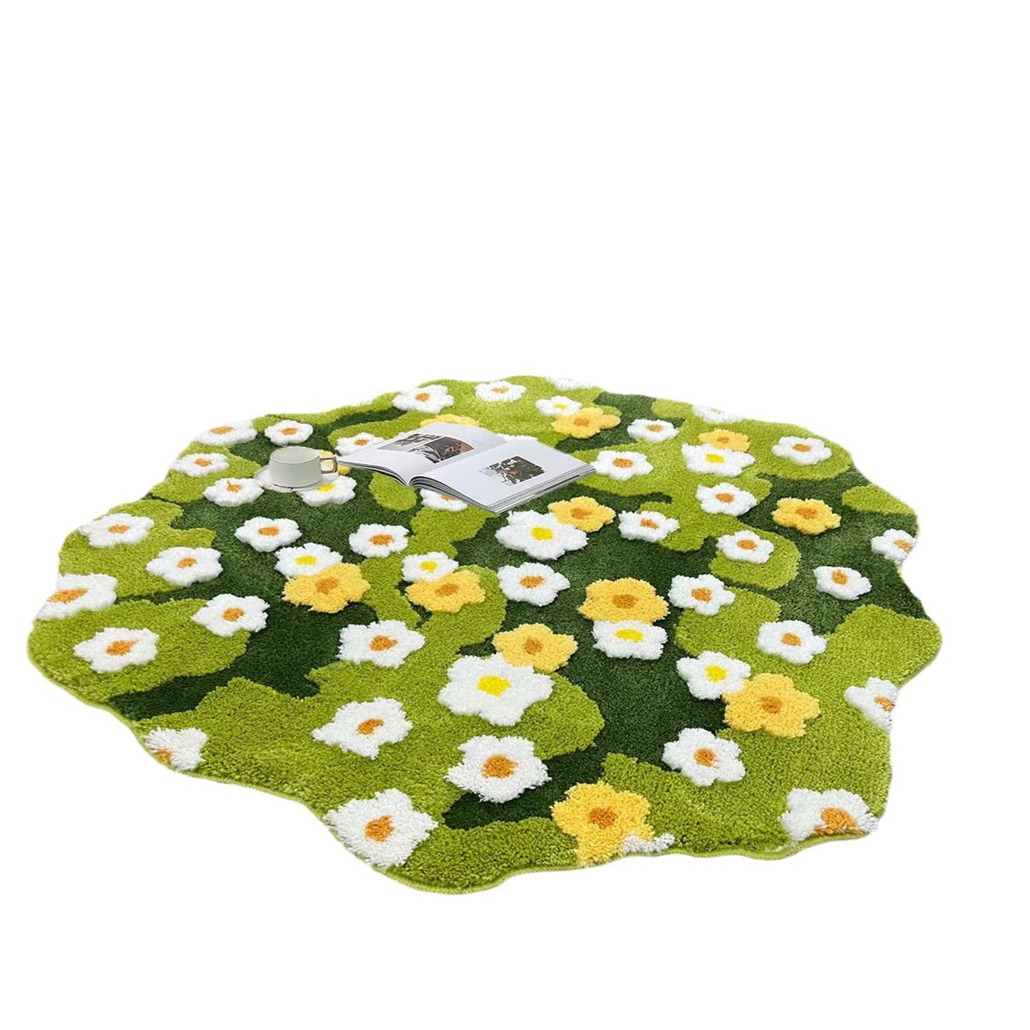 Modern Simple Home Plush Absorbent Carpet