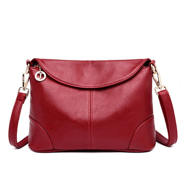 Claire Leather Crossbody Bag