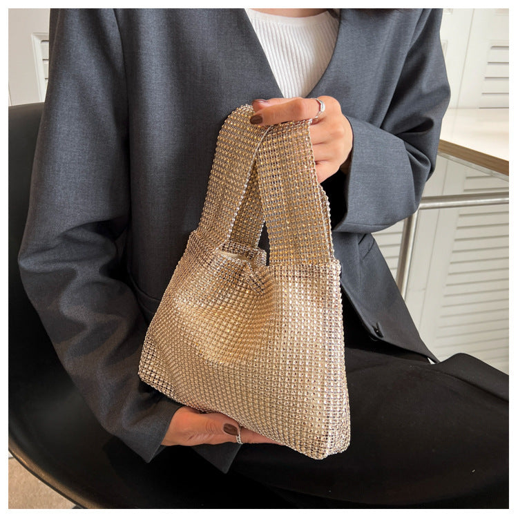 Fashionable And Simple Handbag, Foreign Style And Bright Diamond