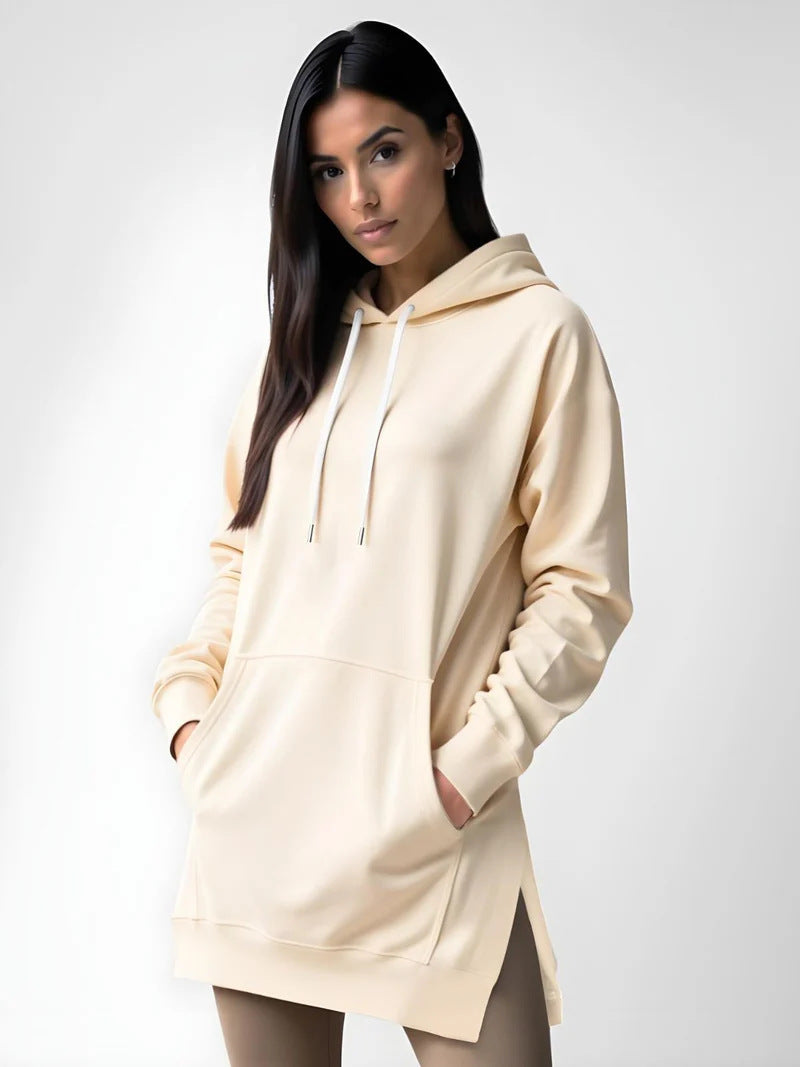 Women's Mouse Bag With Shoulder Sleeve Hooded Casual Sweatshirt