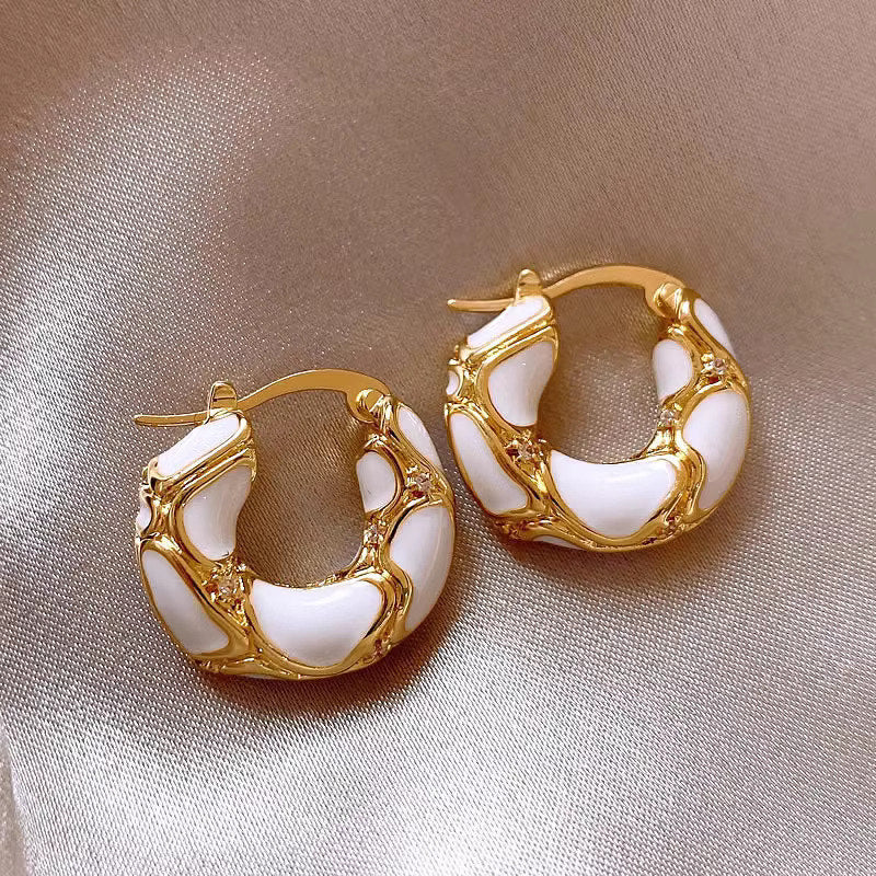 Gold Plated Hoop Earrings