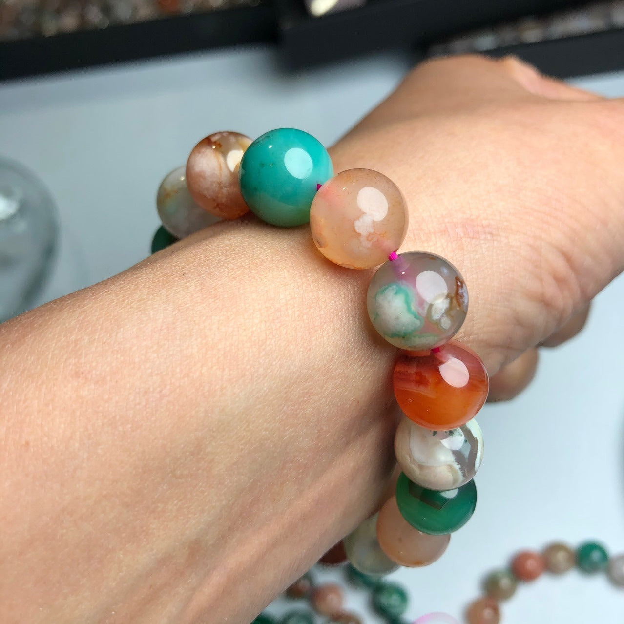 Women's Fashion Natural Personality Agate Bracelet