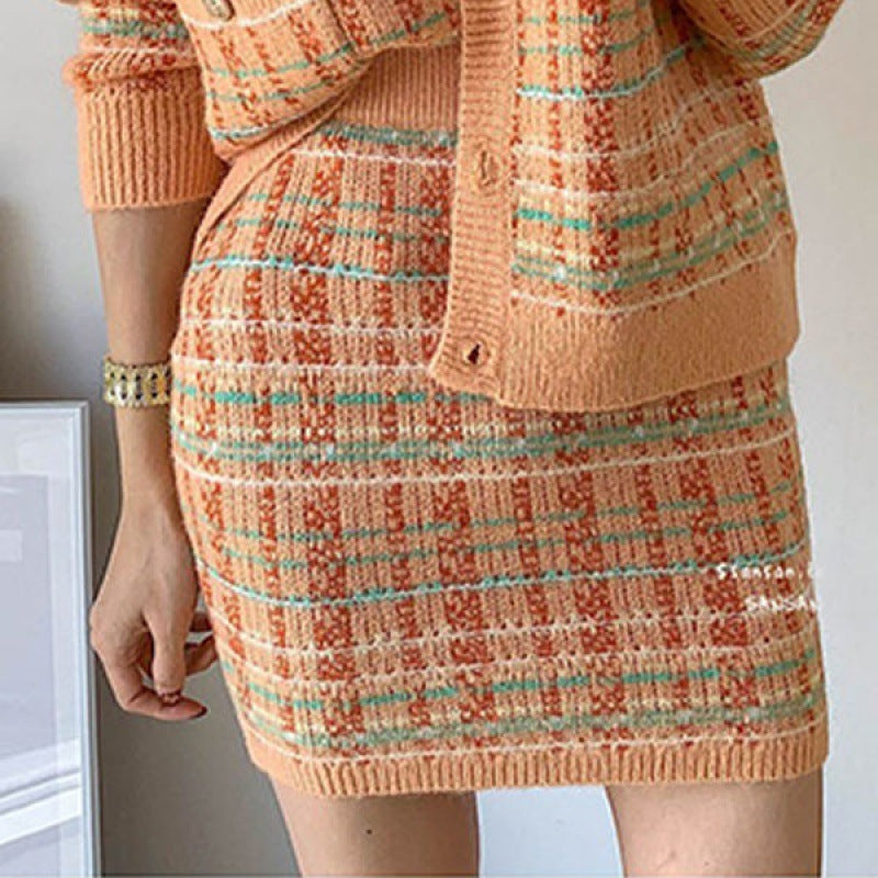 Autumn Winter Women Set Sweater Fashion Loose