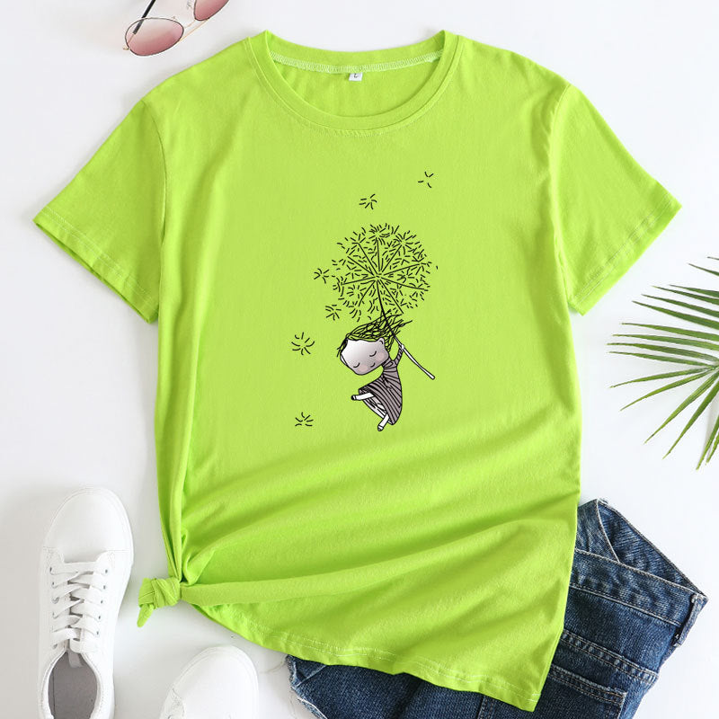 Comfort And Casual Women's Hot Sale Short Sleeve T-shirt