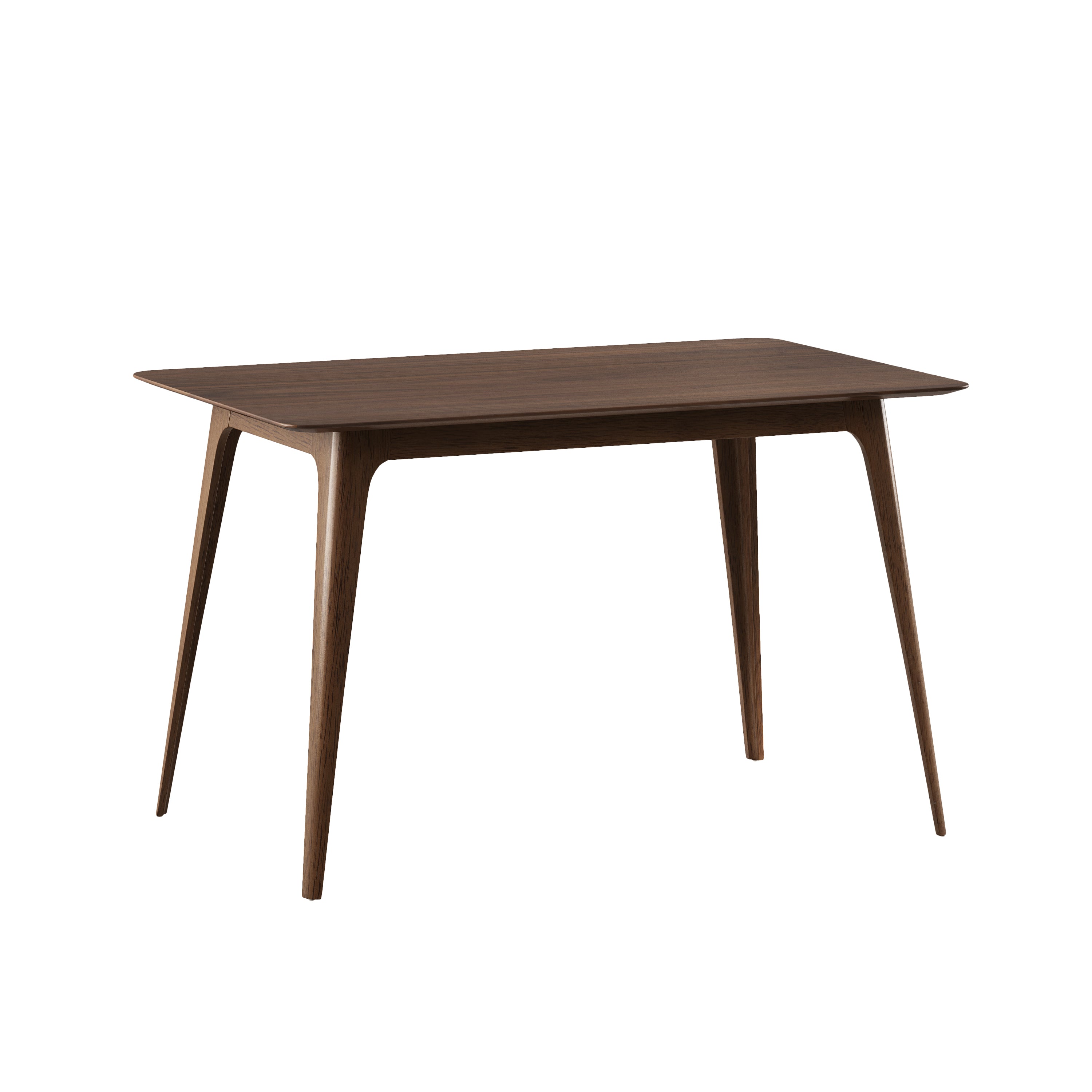 Dining Table Solid Wood Legs, Walnut
