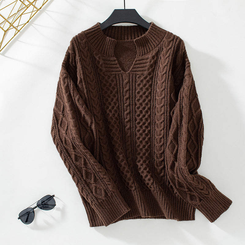 Loose Casual Knitted Sweater