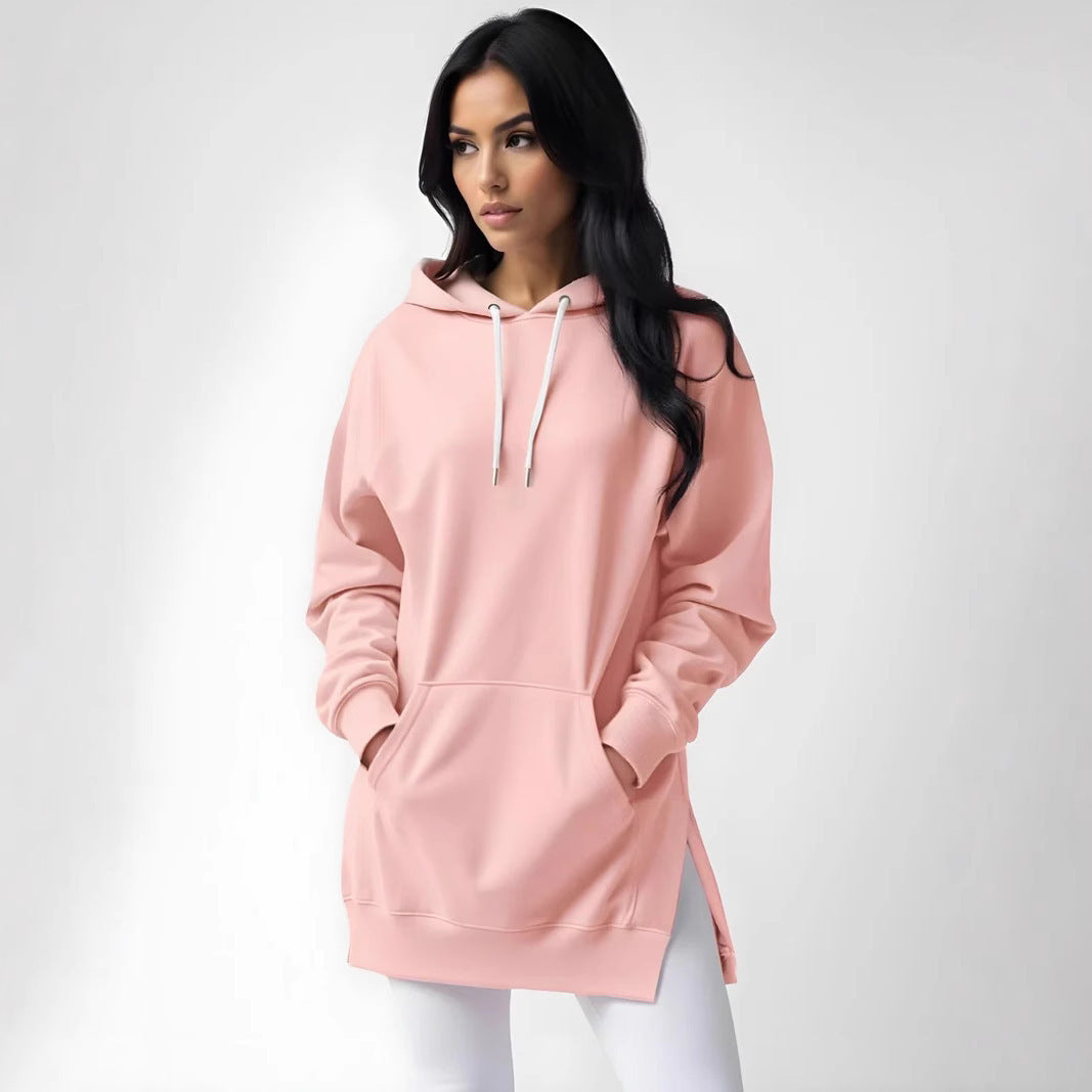 Women's Mouse Bag With Shoulder Sleeve Hooded Casual Sweatshirt