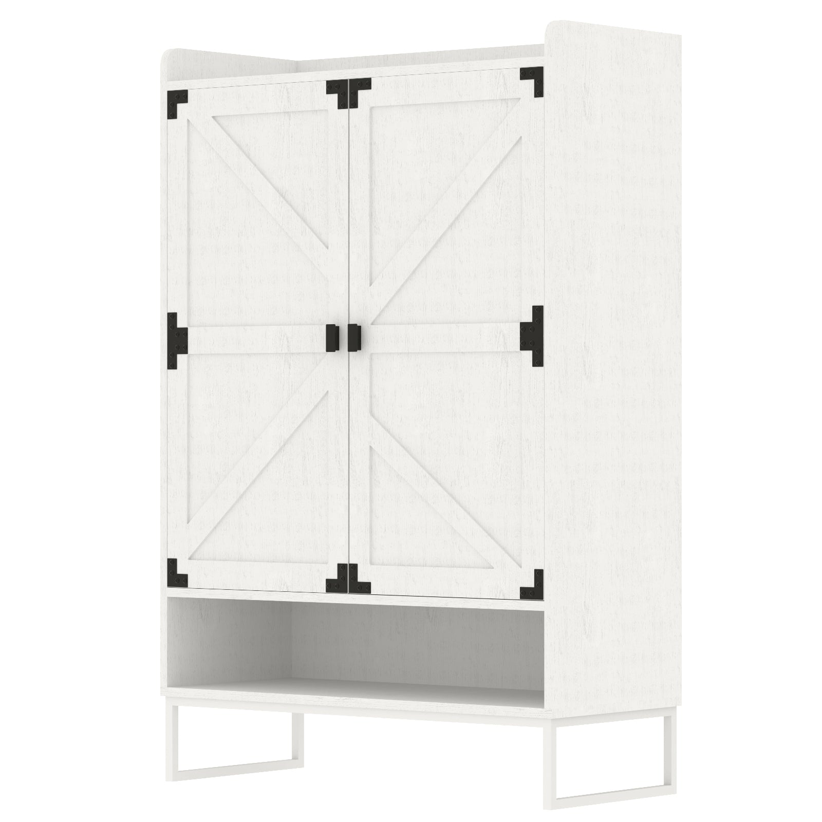 Shoe Cabinet With Doors, 6-Tier Shoe Storage Cabinet With Adjustable Shelves, Wooden Shoes Rack Shoe Storage Organizer For Entryway, Hallway, Closet, Living Room