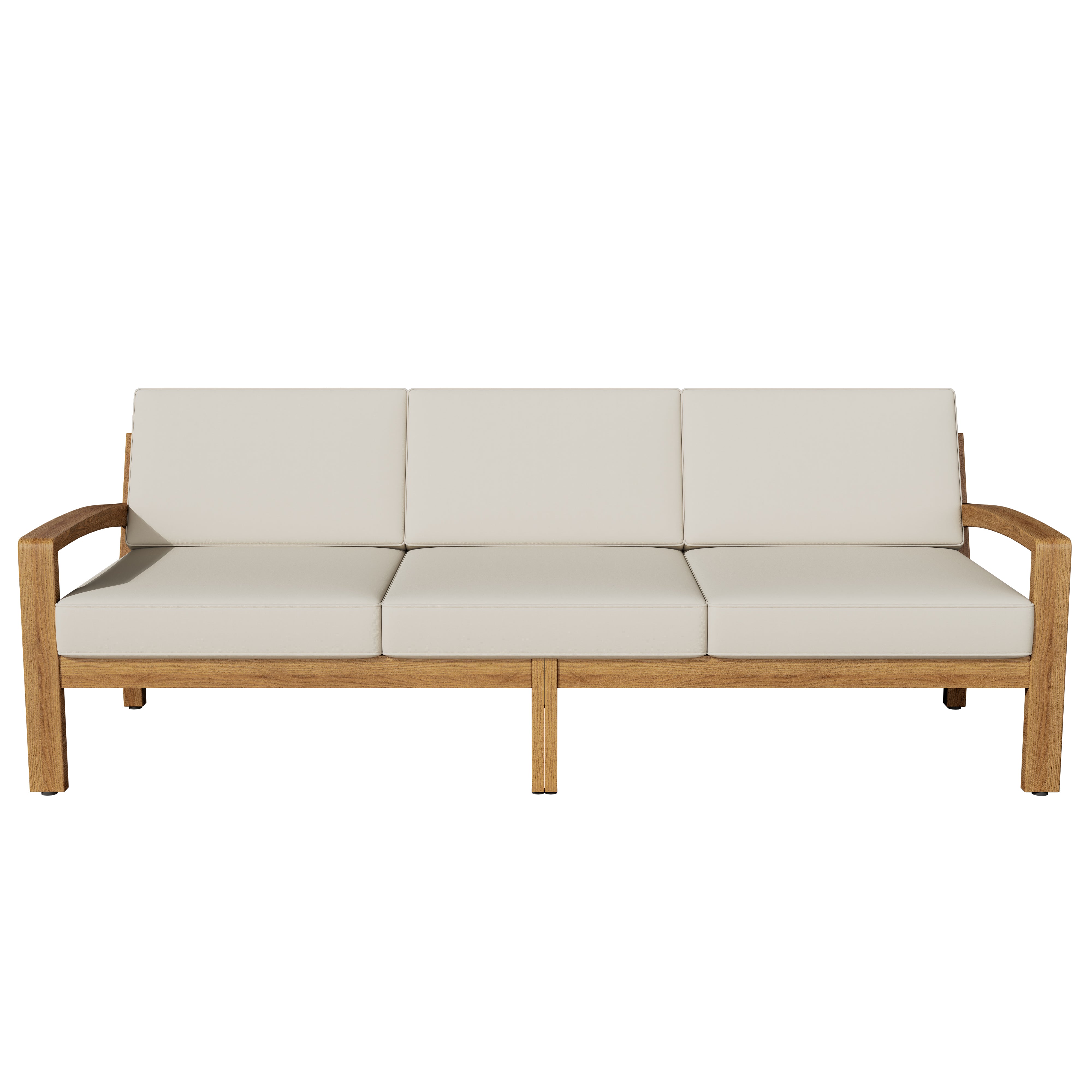 GRENADA L Shape 3pcs Acacia Sectional Patio Sofa Set