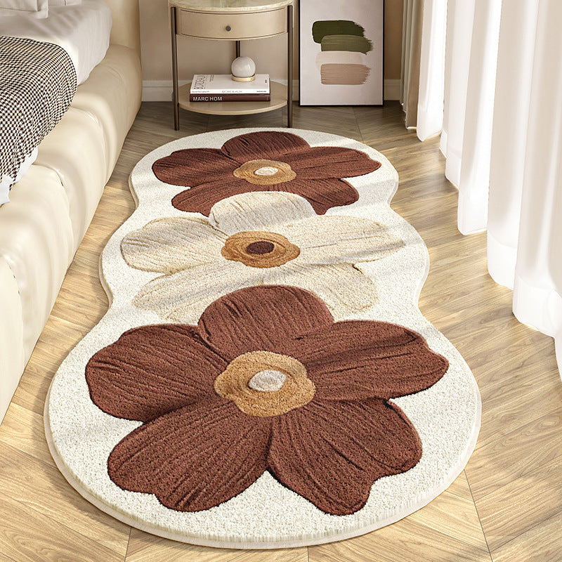 Household Fashion Personalized Flower Printed Carpet