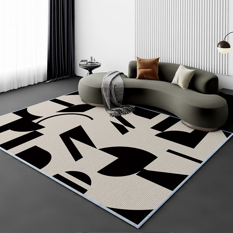 Living Room Carpet Fully Covered Bedroom And Household Sofa Table Carpet Bedside Stain-resistant Non-slip Foot Mat