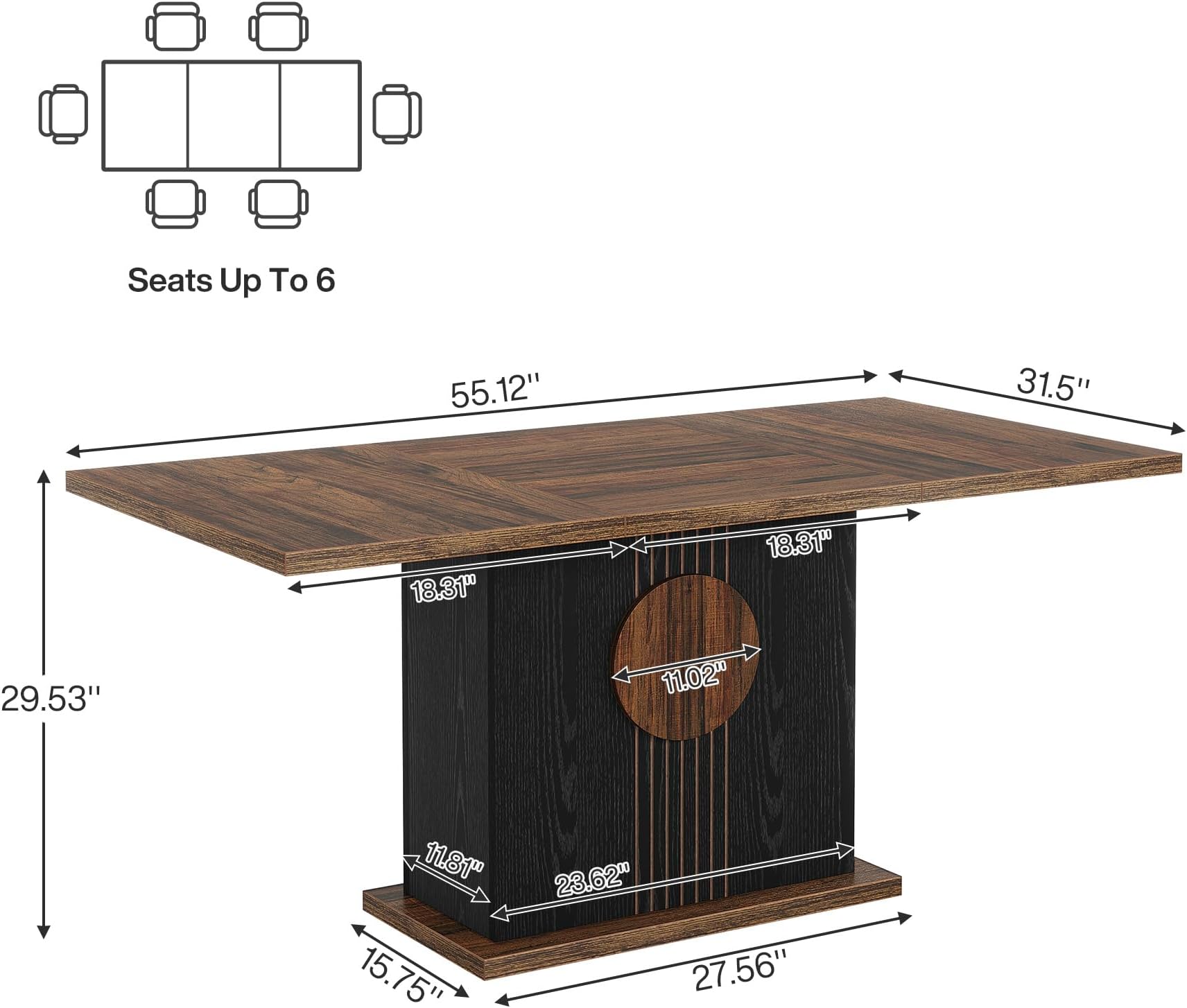 Kitchen Table,Rectangular Greeting Table,Dining Table
