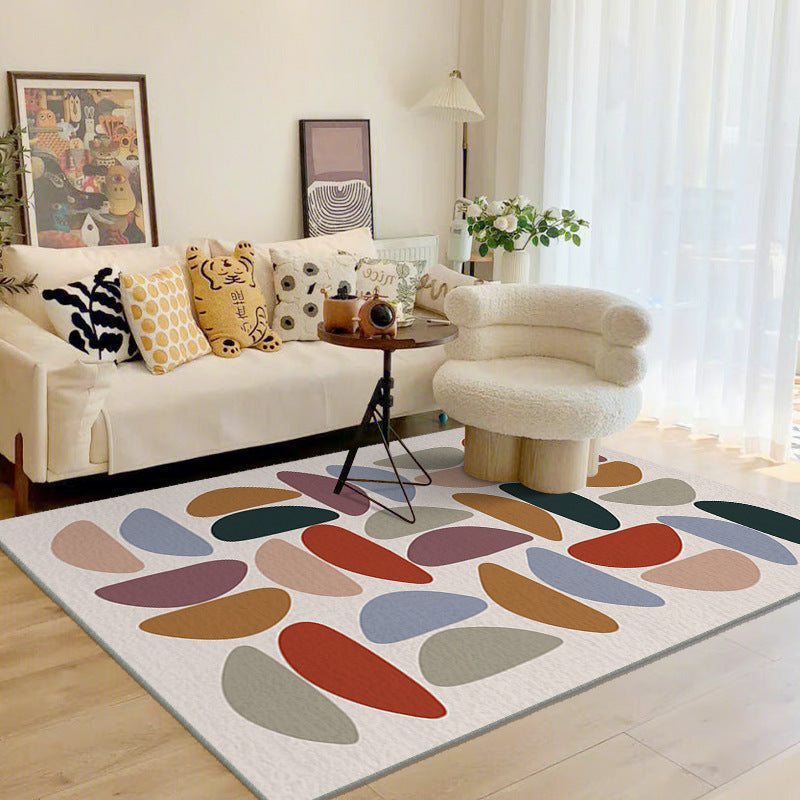 Abstract Geometric Style Living Room Carpet